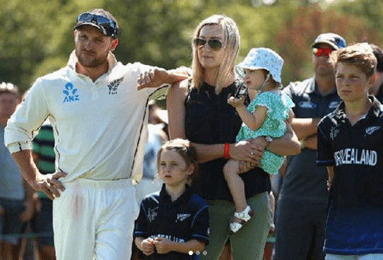 Brendon McCullum Children And Wife